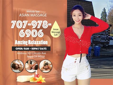 asian massage napa|Melody Spa / Asian Massage Napa CA, 94558 – Manta.com